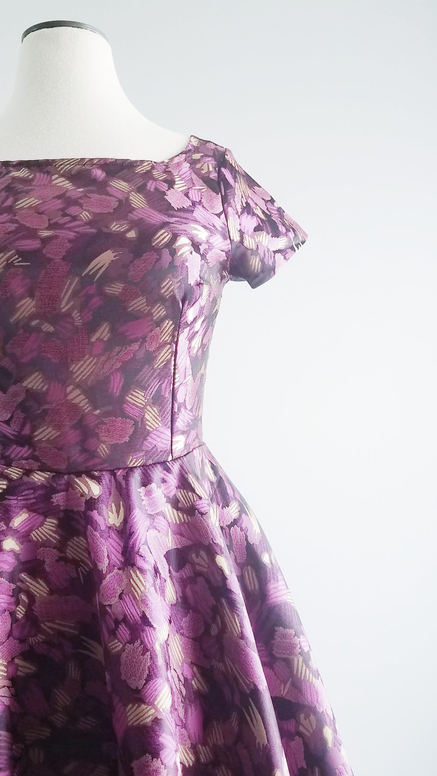 Cezanne Party Dress, Purple