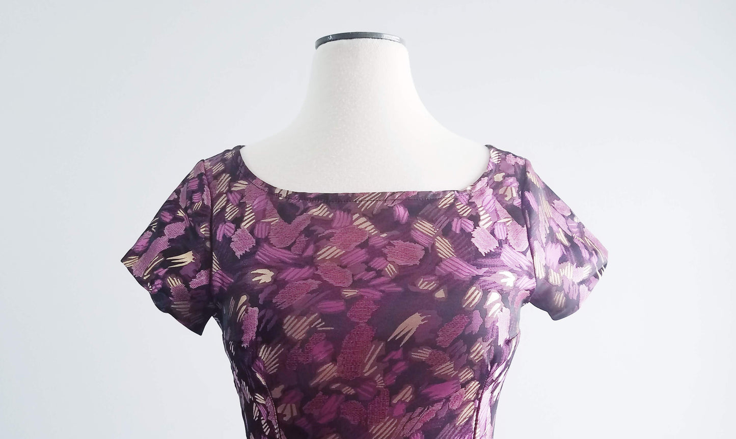 Cezanne Party Dress, Purple