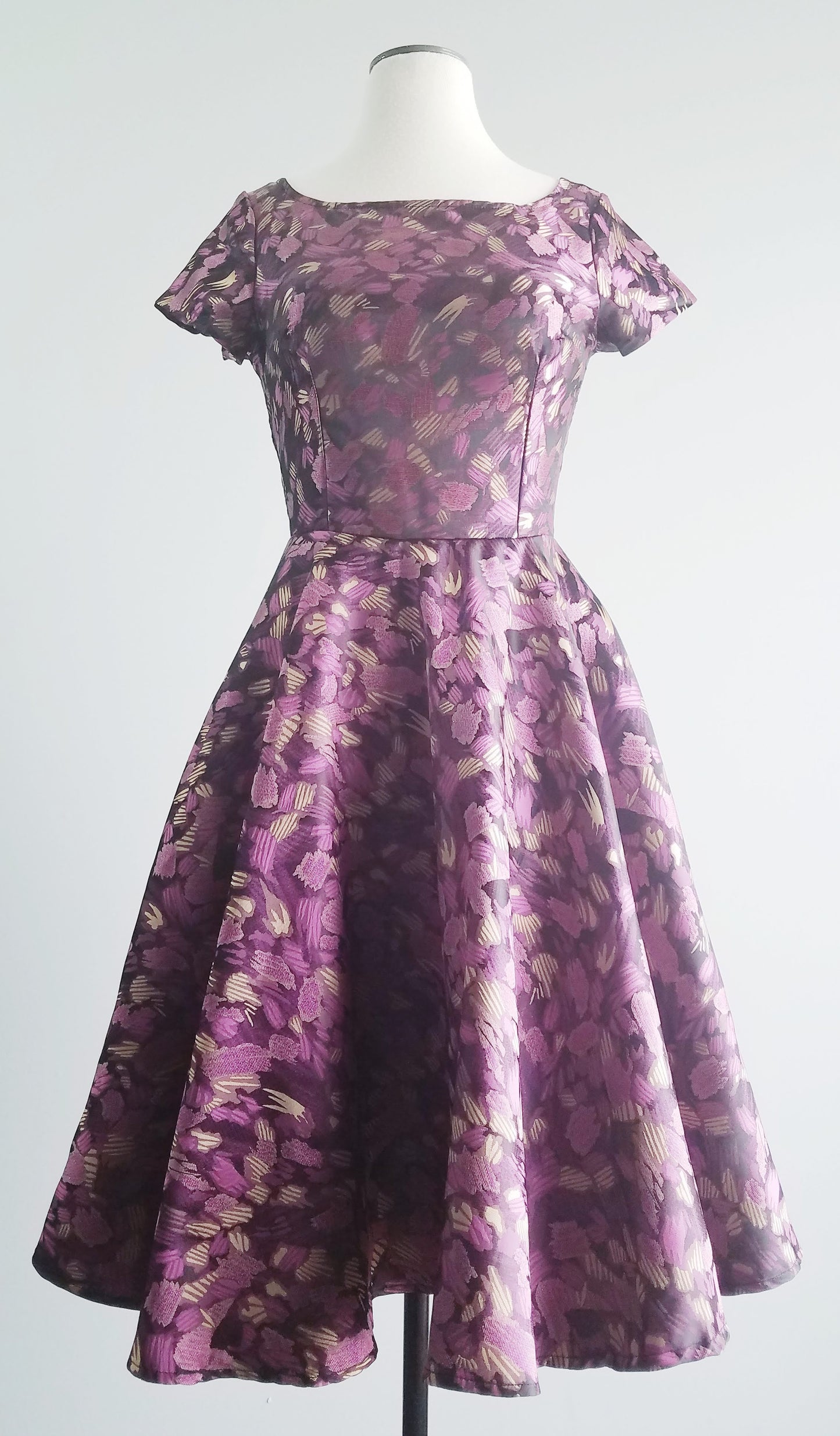 Cezanne Party Dress, Purple